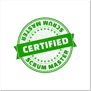 Scrum Master Certified Posters and Art